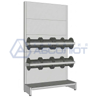 Стеллаж для кабеля торговый, 2000*900*500 мм, 8 катушек